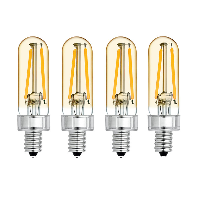 GE Lighting 3 Watt (40 Watt Equivalent), T6 LED, Dimmable Light Bulb